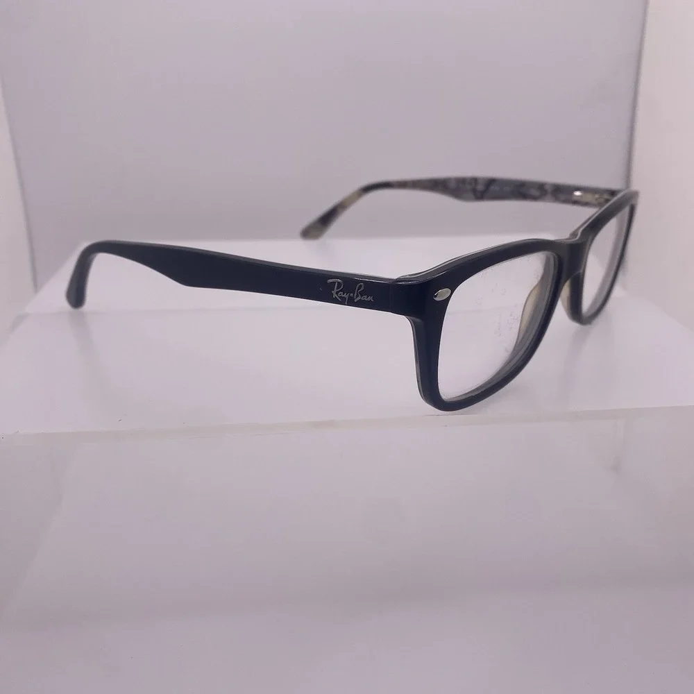 Ray-Ban Eyeglasses FRAMES ONLY RB 5228 Full Rim 50-17 Black Gray 497